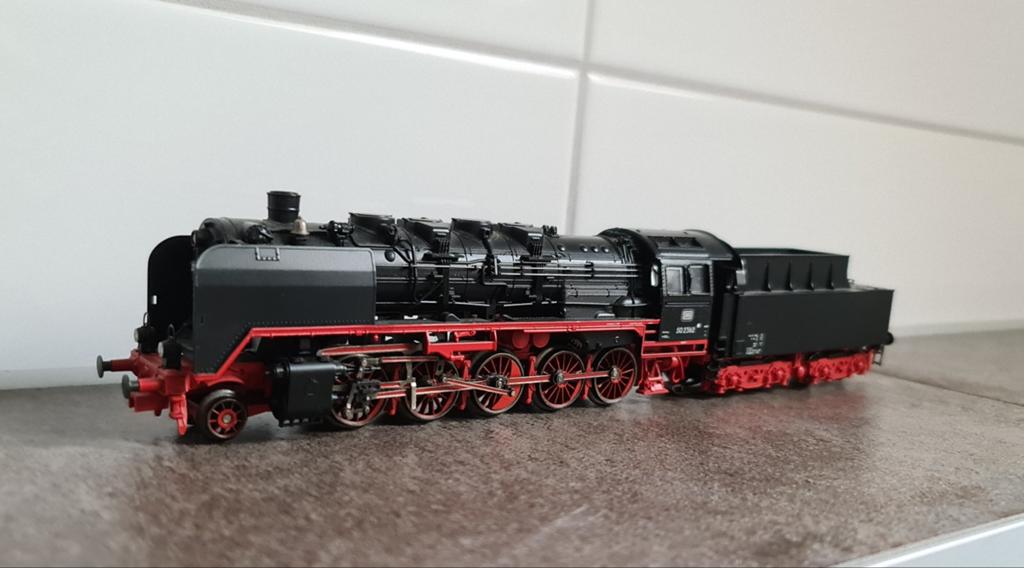 Marklin BR50 stoomloc MFX full sound., Hobby en Vrije tijd, Modeltreinen | H0, Wisselstroom, Locomotief, Ophalen of Verzenden