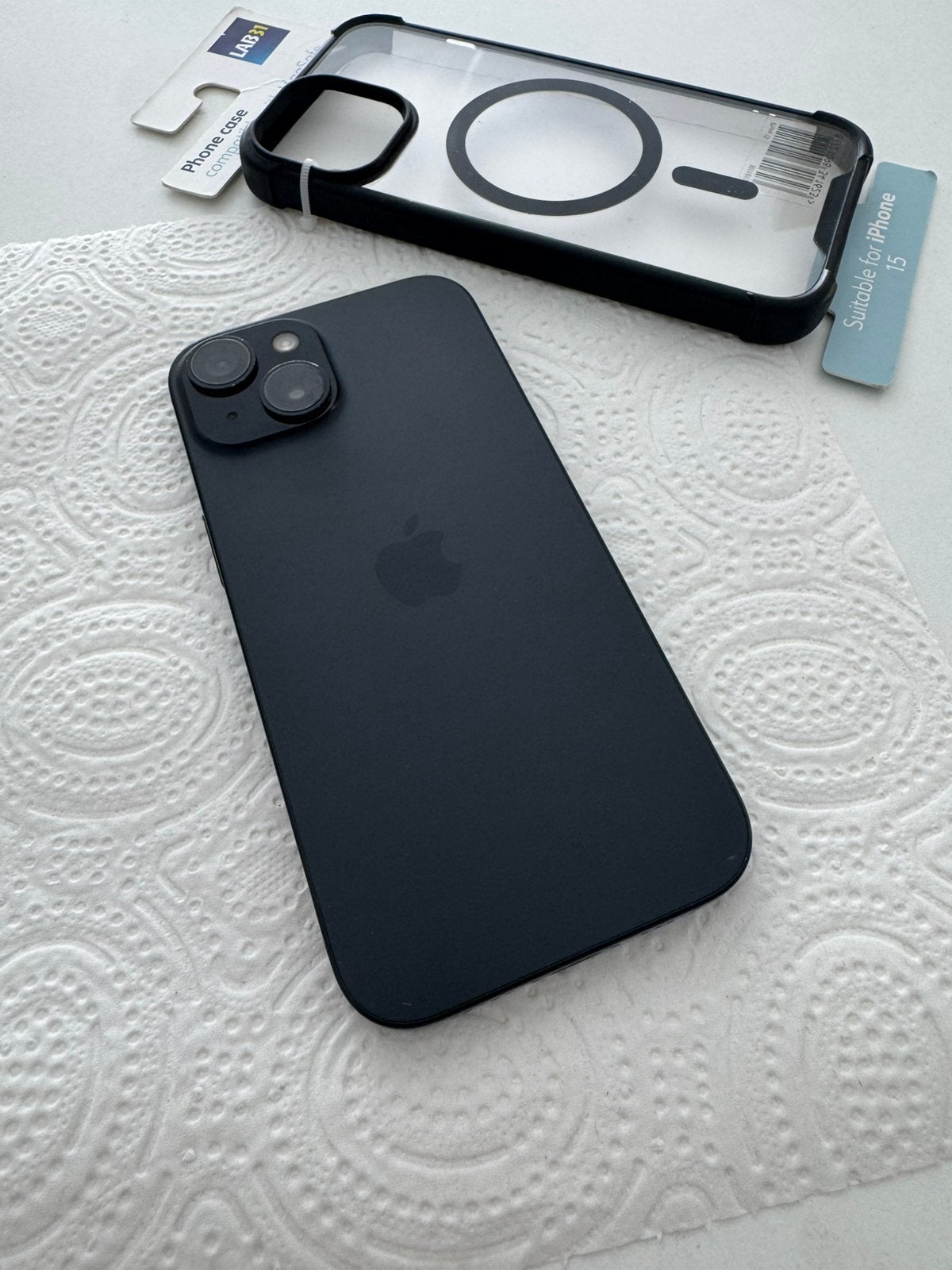 IPHONE 15 /// 128 GB TOP STAAT, Telecommunicatie, Mobiele telefoons | Apple iPhone, 128 GB, IPhone 15, Zwart, Ophalen of Verzenden