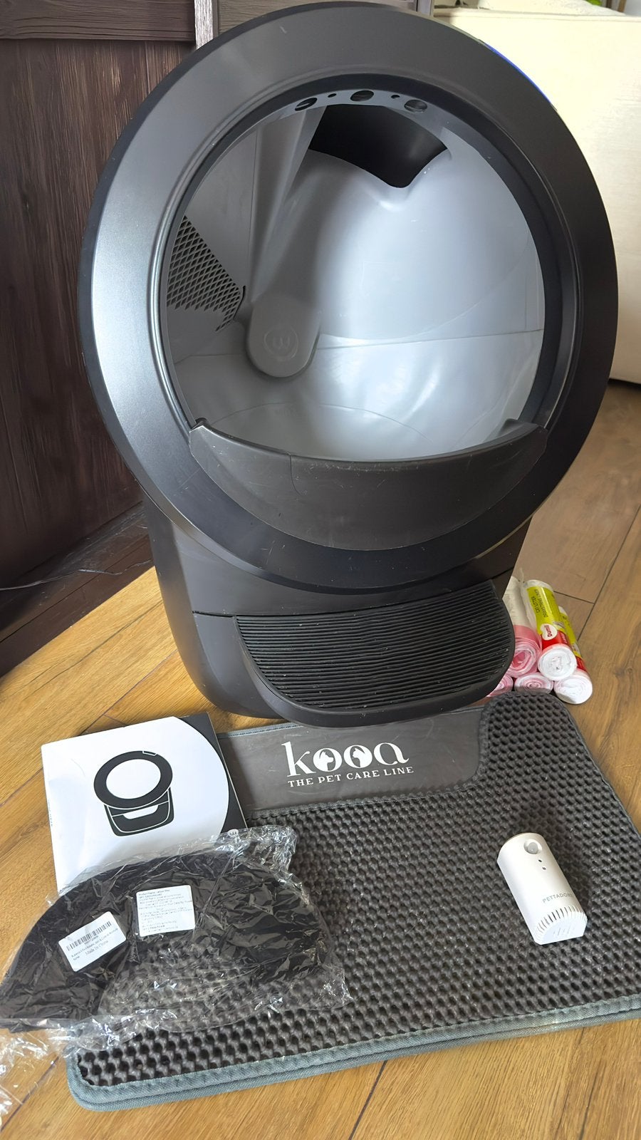 Litter-Robot 4 zelfreinigende kattenbak +handige accessoires, Dieren en Toebehoren, Kattenbakken, Ophalen, Zelfreinigend, Gebruikt