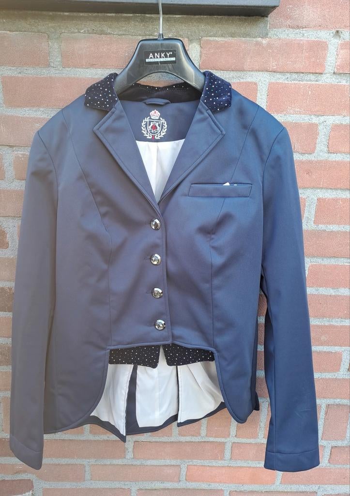 Rijjasje blauw Fairplay maat 40 izgst., Ophalen of Verzenden, Zo goed als nieuw, Dressuur, Bovenkleding
