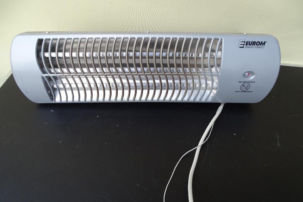 Wand heather/doucheverwarming, Eurom, Elektrisch, Gebruikt, Ophalen of Verzenden, Waterbestendig