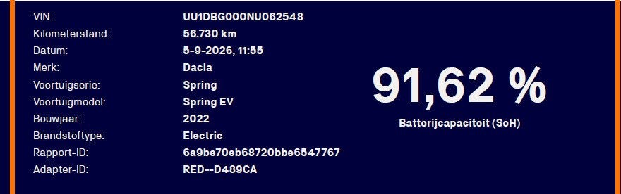 Dacia Spring COMFORT | 27KWH | AIRCO | DEALERONDERHOUDEN |, Auto's, 12 maanden, Gebruikt, Leder en Stof, Zwart