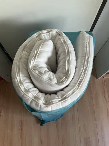Tussoy Matras Topper 160*200 Memory Foam - ligt heerlijk!, Ophalen, Tweepersoons, Zo goed als nieuw, Matras
