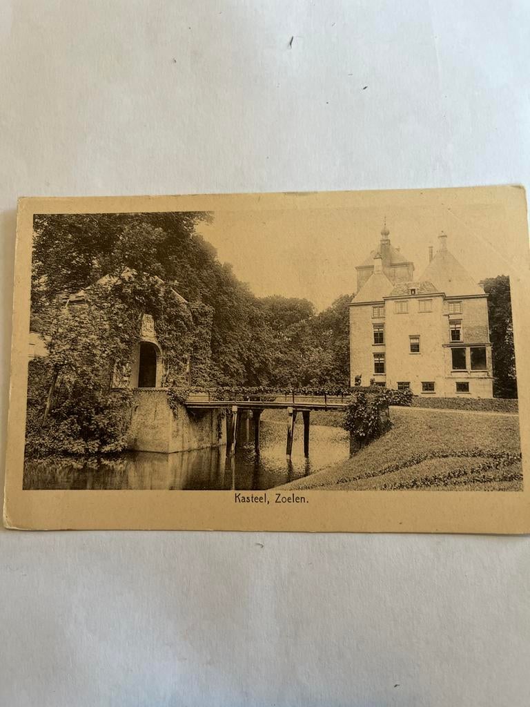 Ansichtkaart Kasteel Zoelen - Gelderland, Ophalen of Verzenden, Voor 1920, Ongelopen, Gelderland