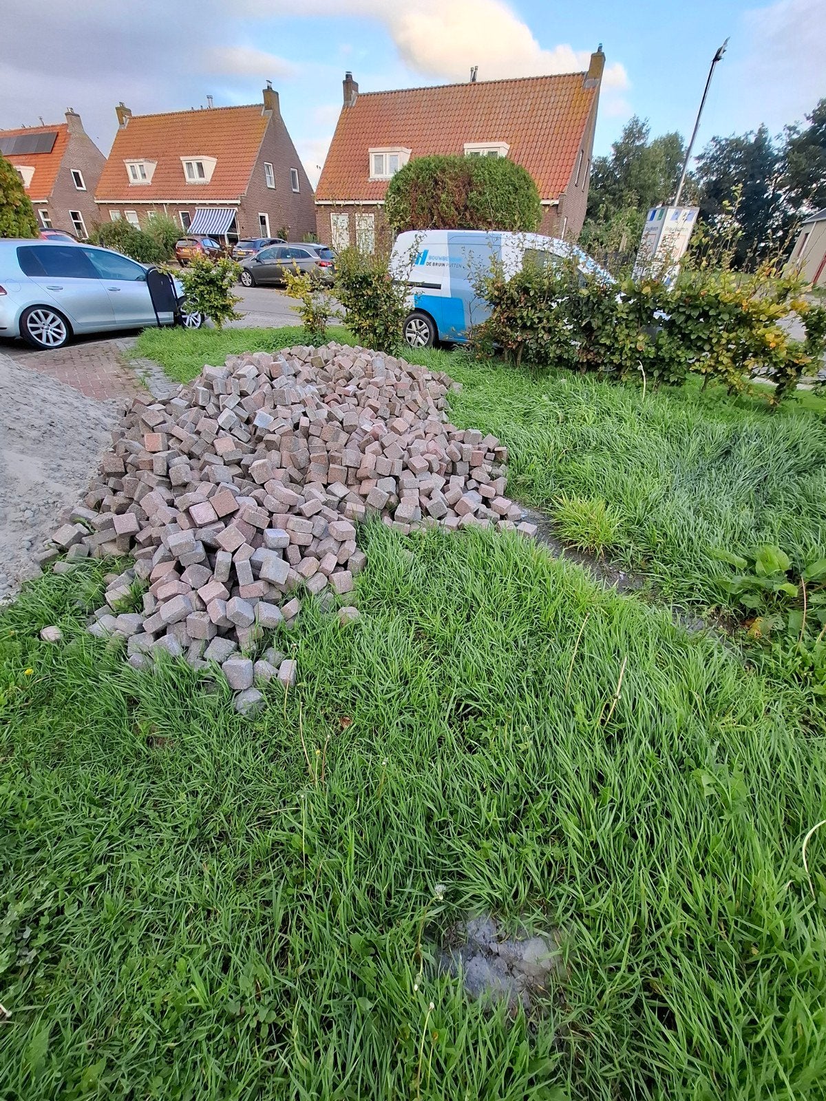 Trommelstenen 70 m²,  GRATIS, Ophalen, Overige materialen, Gebruikt, Overige typen