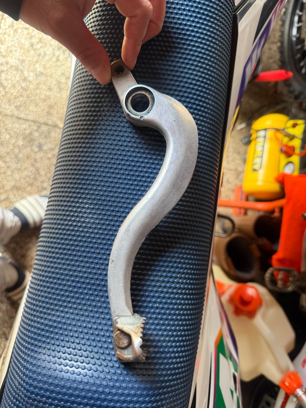 Yamaha YZF 250/450 Rempedaal, Ophalen of Verzenden, Gebruikt