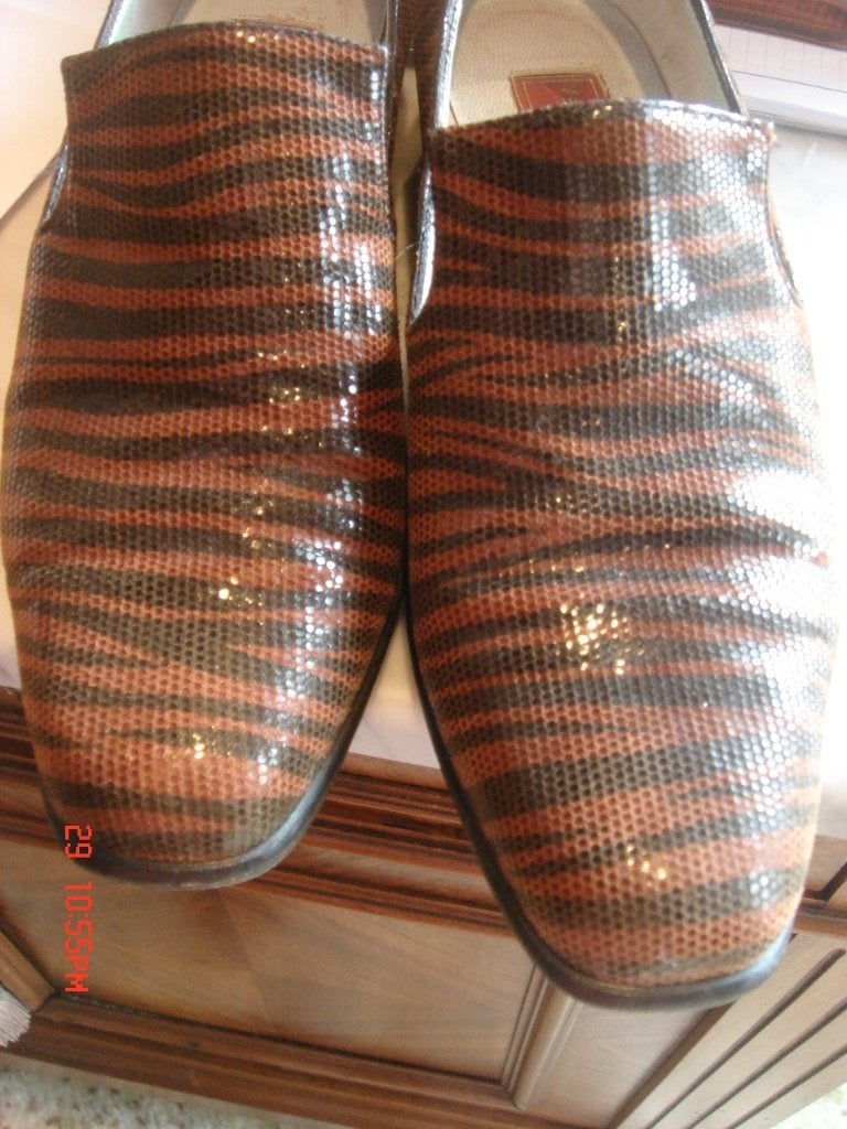 Vintage Van De Poel Van Ruth schoentje 35,5, Bruin, Instappers, Zo goed als nieuw, Van De Poel Van Ruth