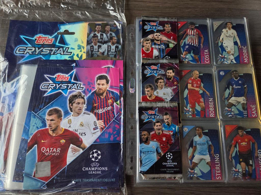 Topps Crystal 2018-19 binder + complete set + extra's, Verzamelen, Ophalen of Verzenden, Zo goed als nieuw, Ajax, Poster, Plaatje of Sticker