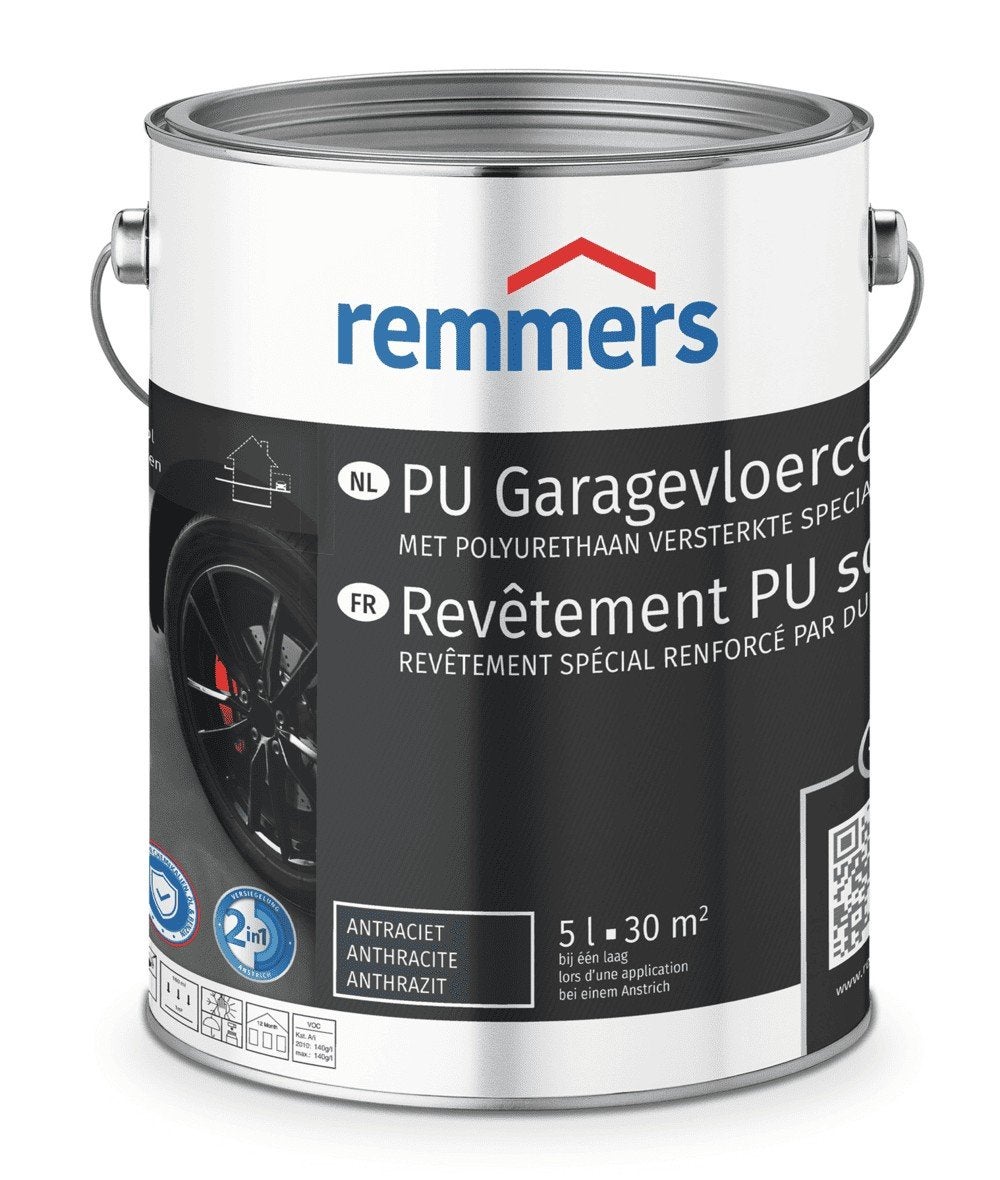 Remmers PU garagevloer coating, Ophalen, Nieuw, Grijs