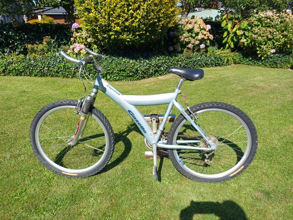 Gazelle Impulse 26 inch, framemaat 45 cm, Fietsen en Brommers, Fietsen | Mountainbikes en ATB, Ophalen, Gebruikt, Hardtail, Velgrem