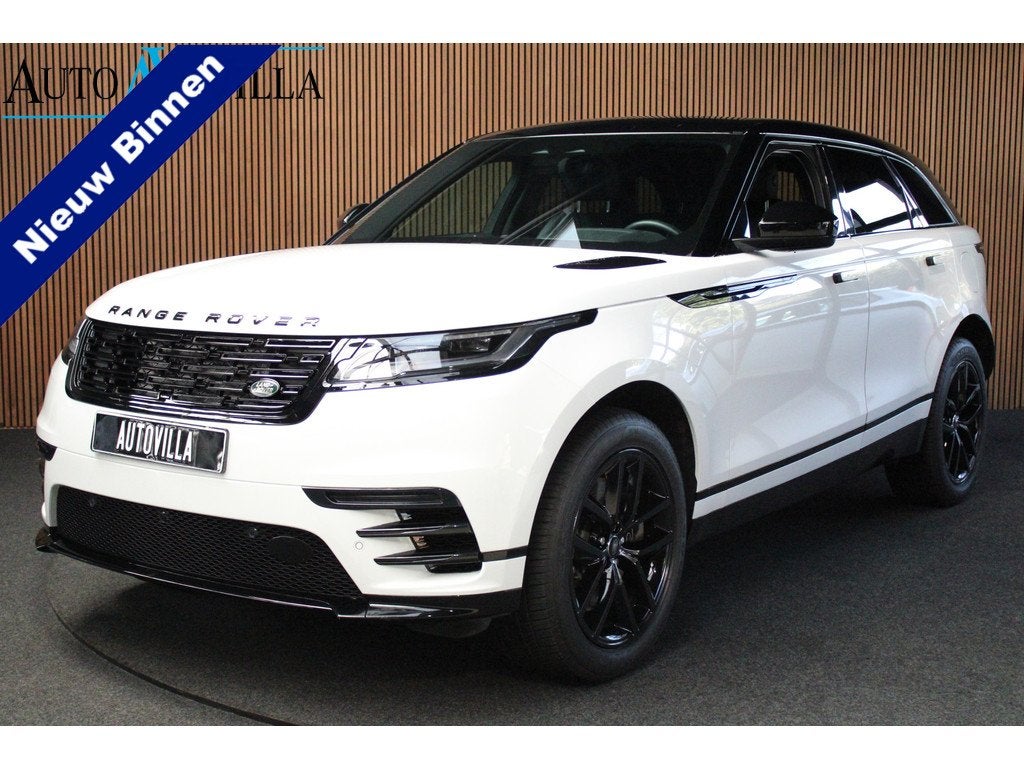 Land Rover Range Rover Velar 2.0 P400e AWD Dynamic SE PHEV B, Auto's, Land Rover, Automaat, Gebruikt, Zwart, 4 cilinders
