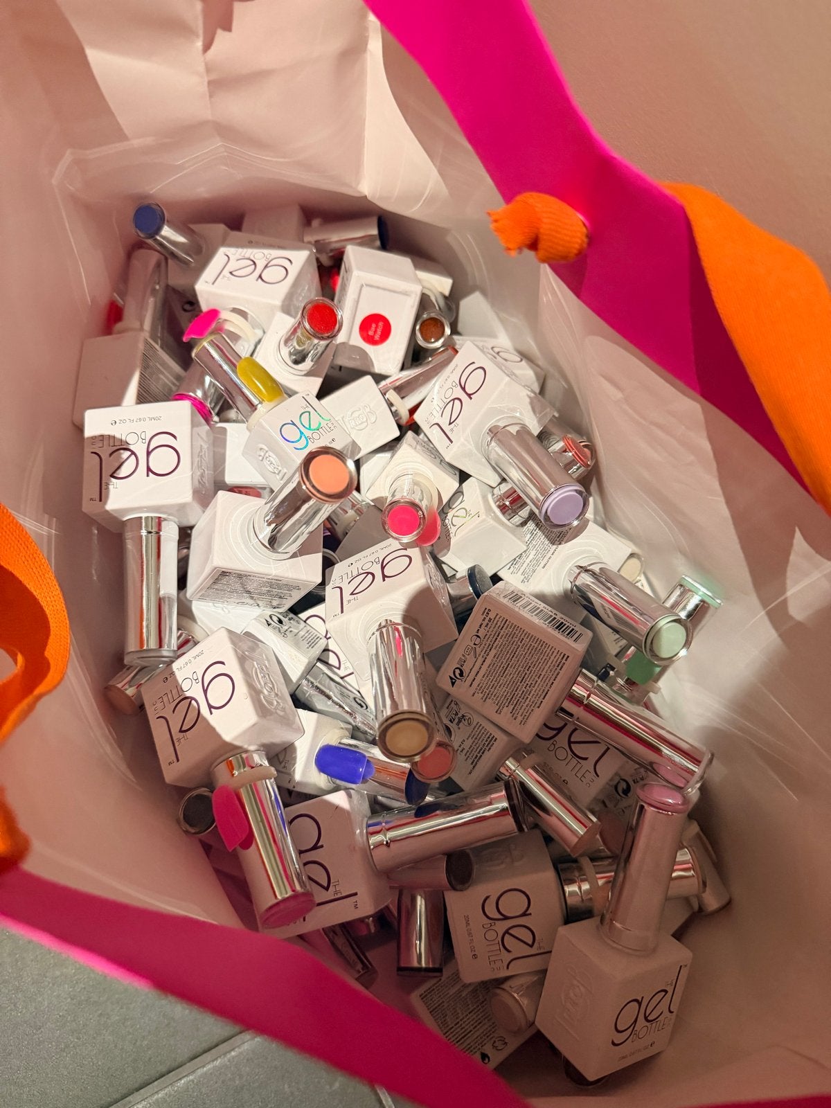 Grote partij The Gel Bottle Gelpolish Waarde €1500+, Ophalen of Verzenden, Gebruikt, Overige typen