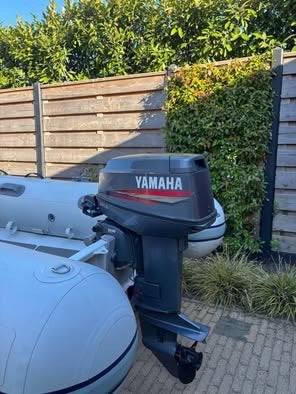Yamaha 25pk autolube 2 takt kortstaart afstandbediend, Ophalen of Verzenden, Zo goed als nieuw, Benzine, 10 tot 30 pk