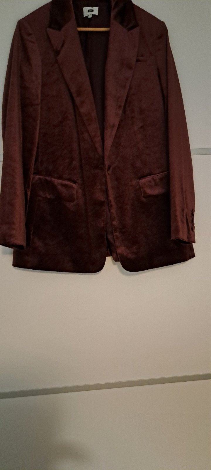 WE fluwelen jasje - Maat46 bordeau rood, WE, Maat 46/48 (XL) of groter, Ophalen of Verzenden, Zo goed als nieuw