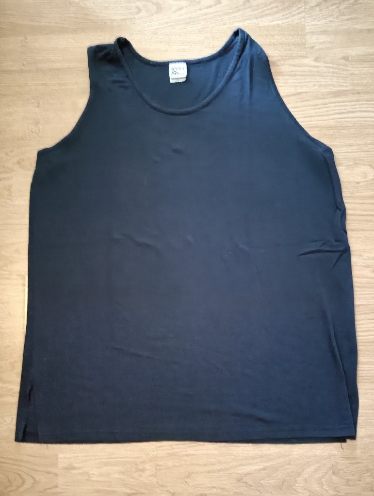 Hemd Miss Etam maat48 donkerblauw, Blauw, Zo goed als nieuw, Miss Etam, Shirt of Top