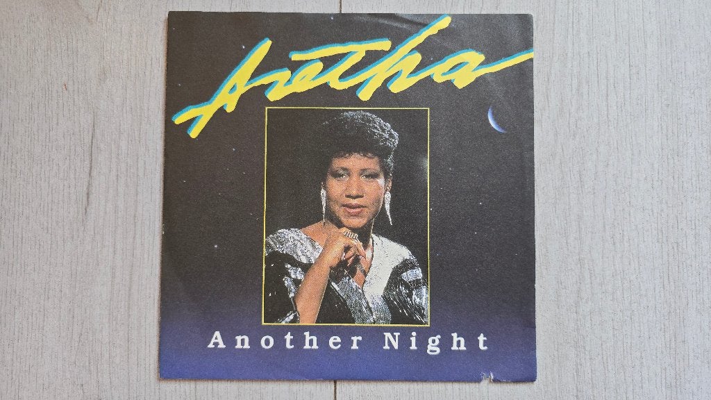 Aretha Franklin Another Night - Vinyl Single, Ophalen of Verzenden, Gebruikt, Pop