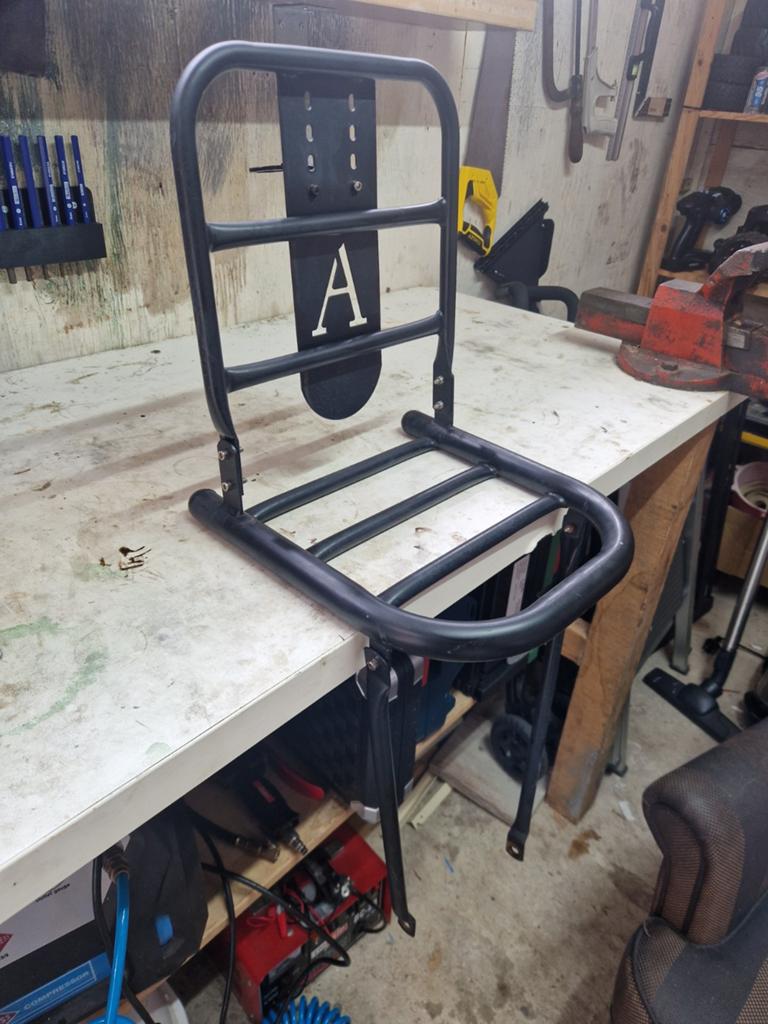 Voorrek voor fiets., Ophalen