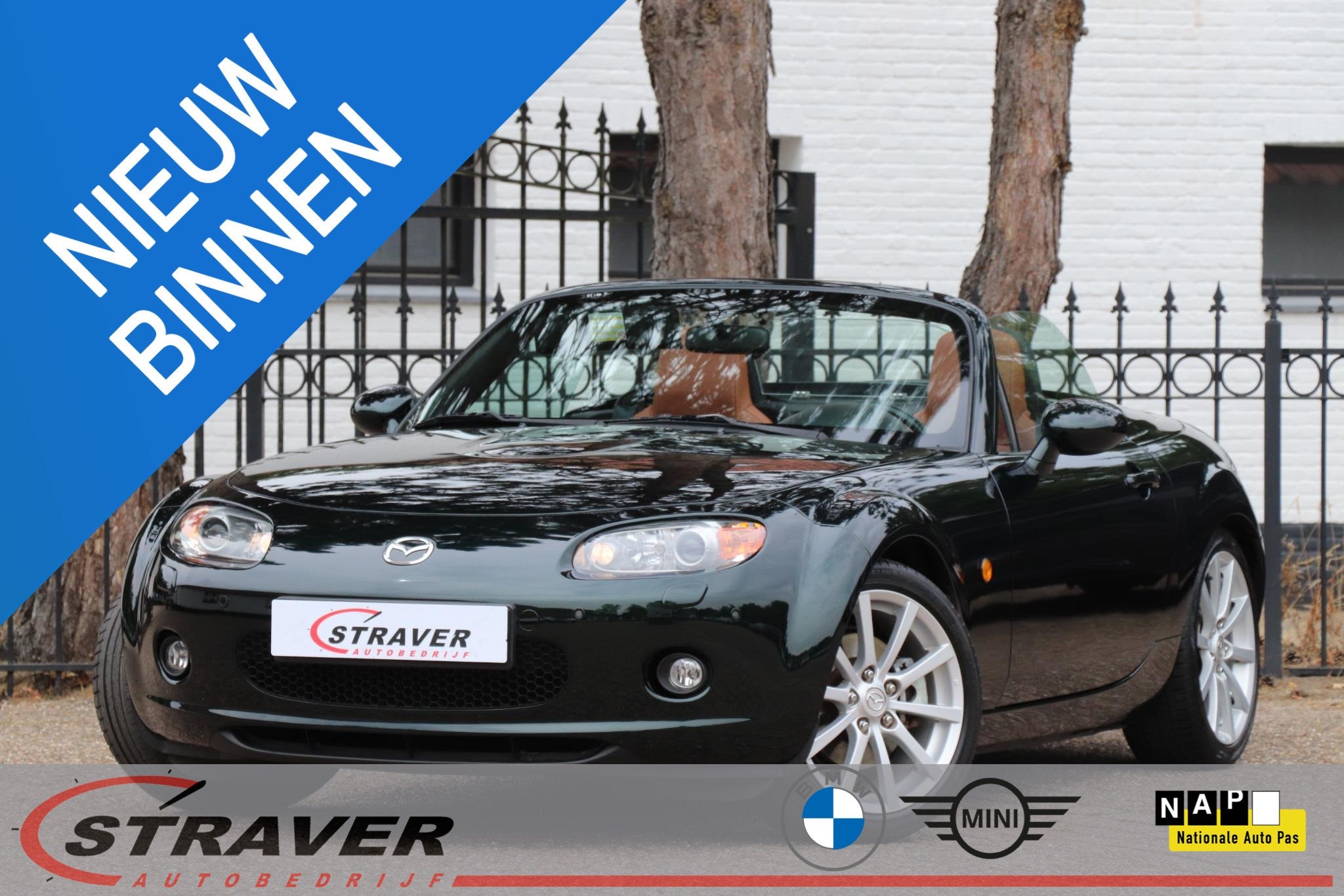 Mazda MX-5 2.0 S-VT Executive |Stoelverwarming |Cruise contr, Auto's, 13 km/l, Achterwielaandrijving, Gebruikt, Stoelverwarming