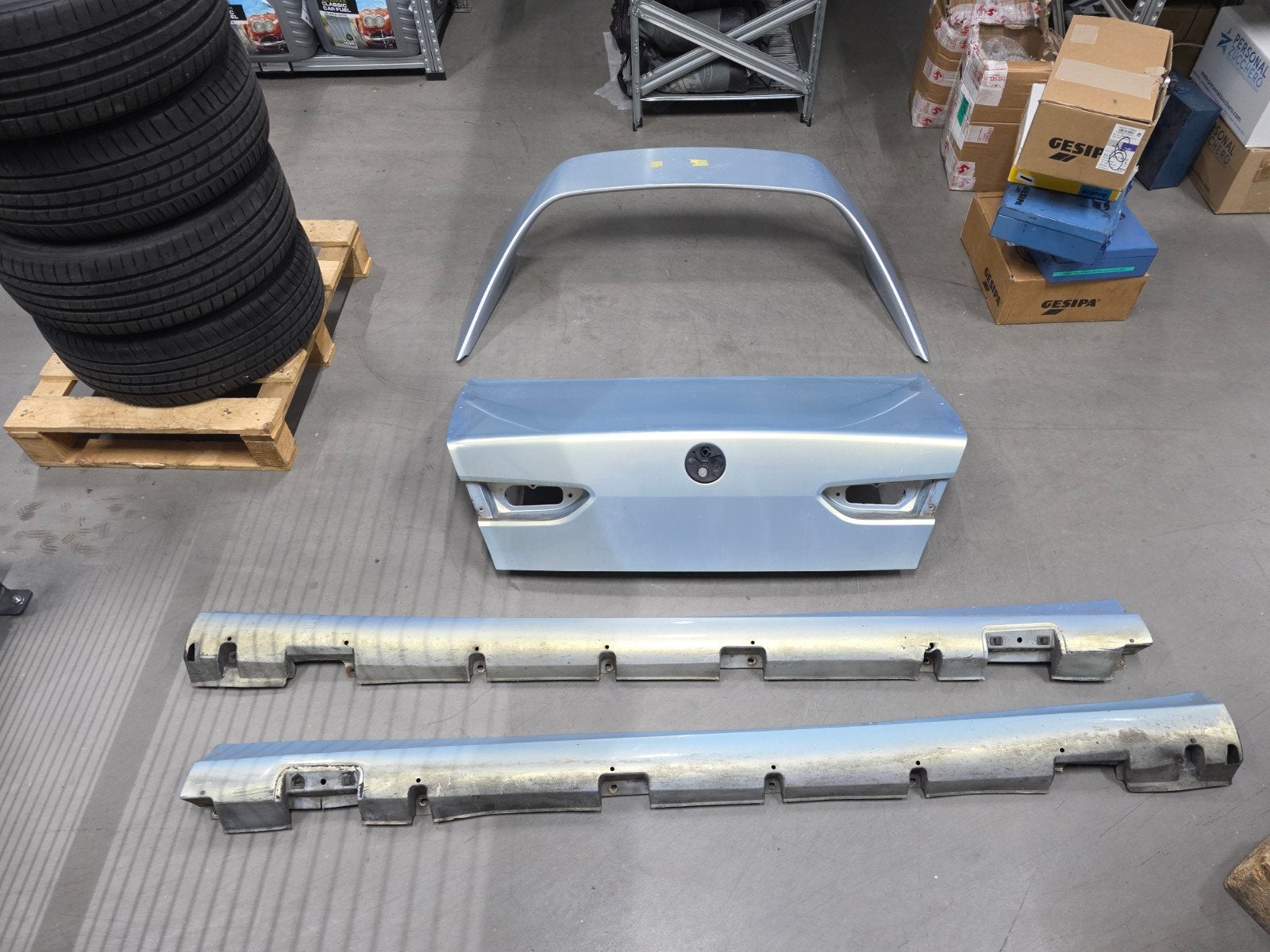 Alfa Romeo 156 Zender kit spoiler en skirts, Ophalen, Gebruikt, Achter, Overige automerken