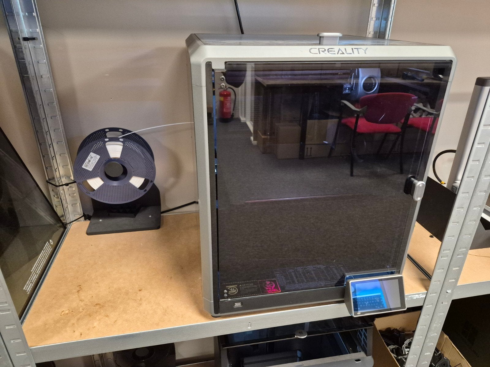 Creality K1 Max 3D-printer, Computers en Software, 3D Printers, Zo goed als nieuw, Ophalen of Verzenden