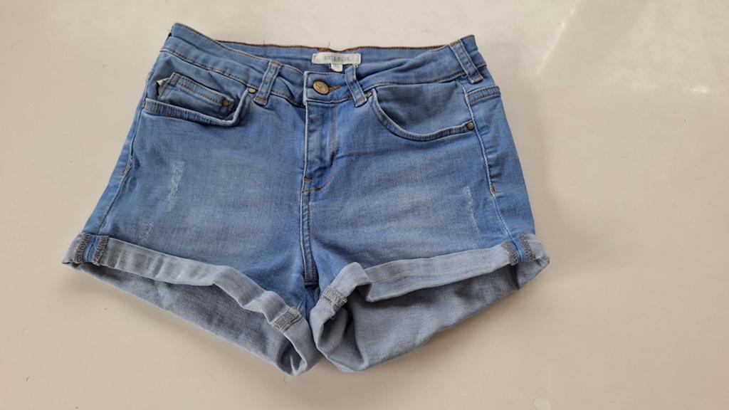 Korte spijkerbroek van Anti Blue, Anti Blue, Blauw, Ophalen of Verzenden, Zo goed als nieuw