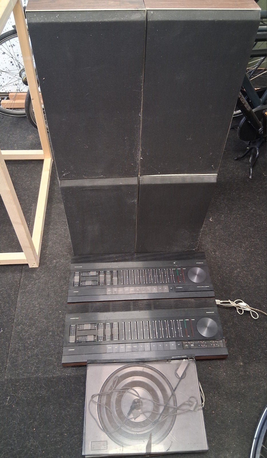 Vintage Bang & Olufsen Beosystem 3400 set, Beovox S60, Ophalen, Speakers, Bang & Olufsen