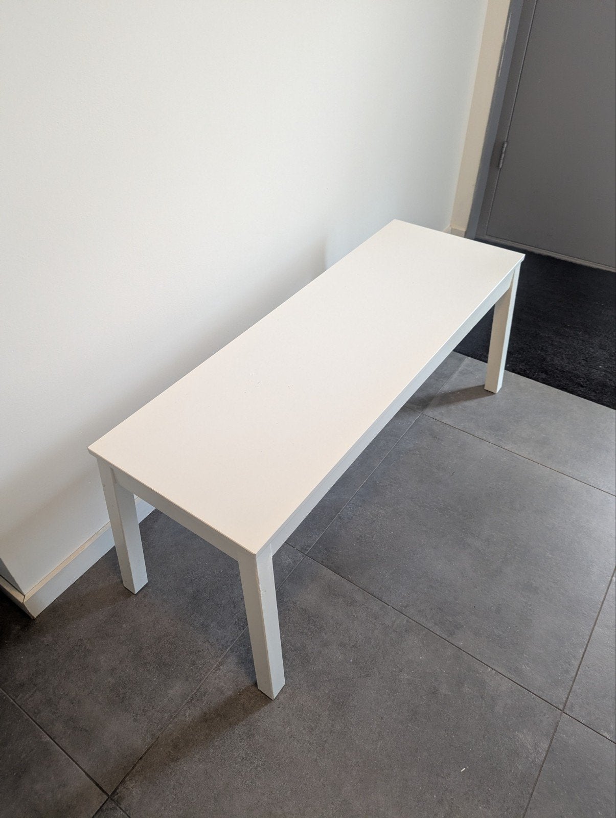 Ikea bankje, Ophalen
