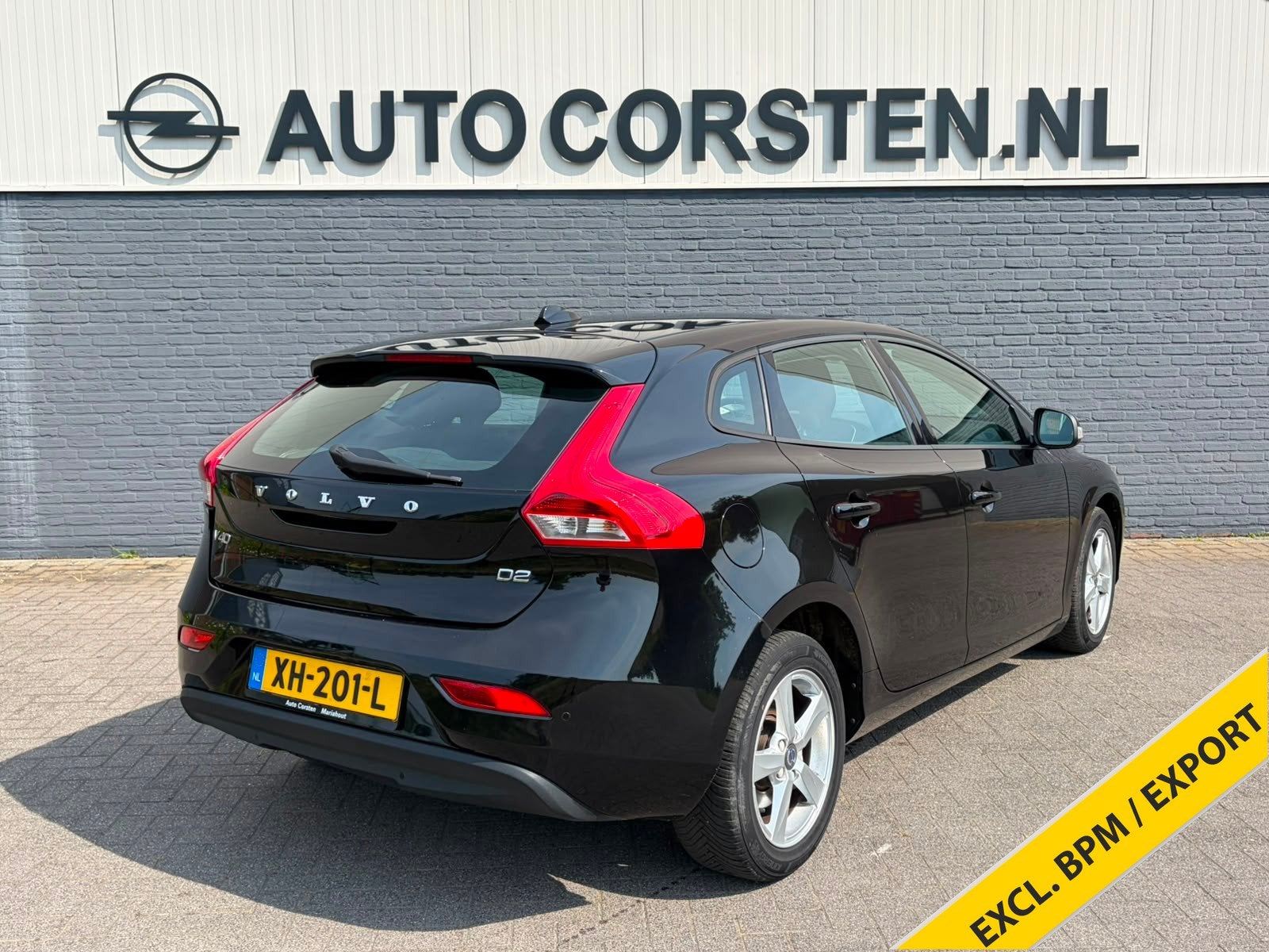 Volvo V40 2.0 D2 Automaat Navi Ecc Bluetooth Cruise Control, Stof, 4 cilinders, 700 kg, Start-stop-systeem