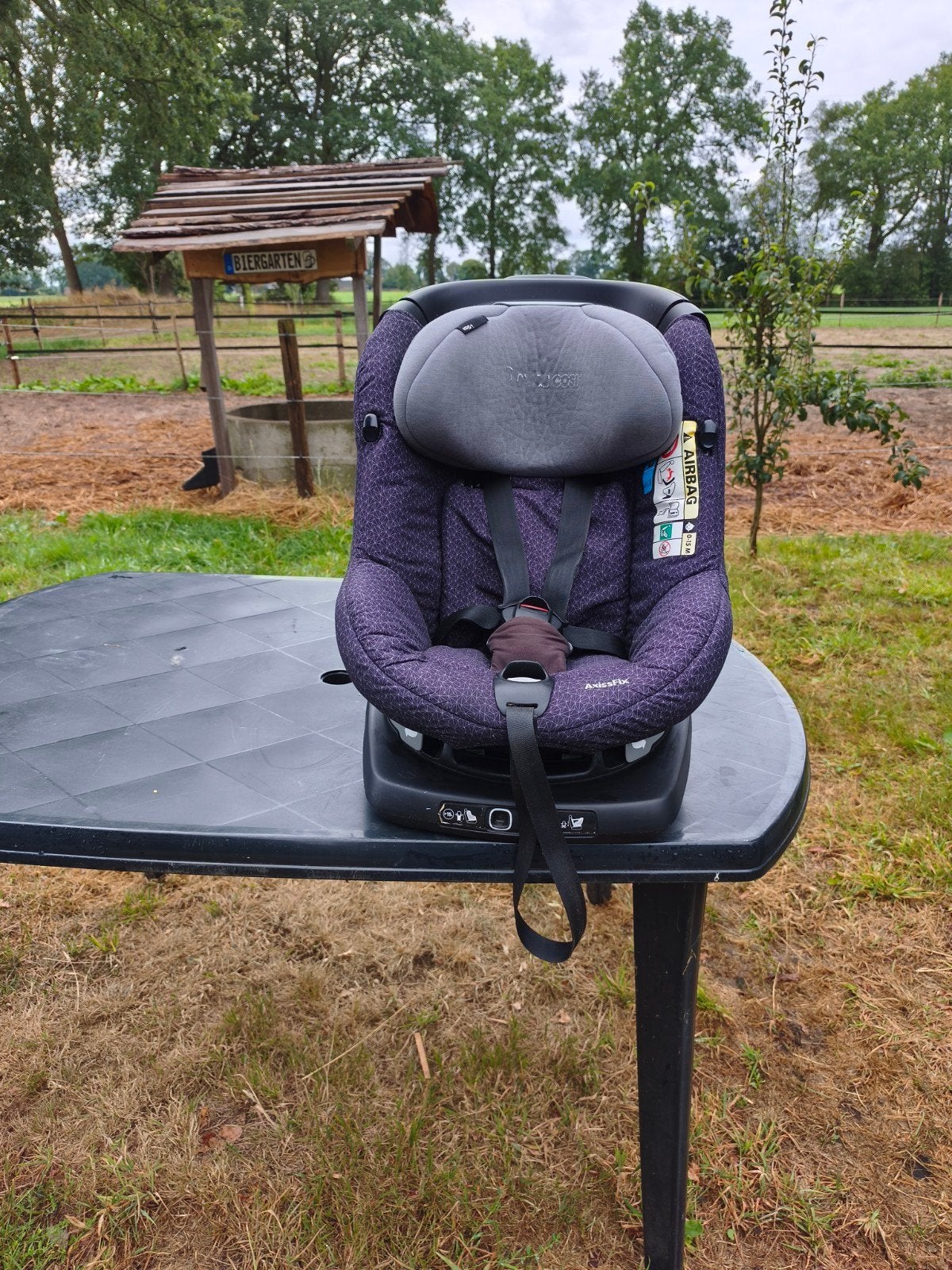 Maxi Cosi Axiss fix autostoel, Ophalen, Gebruikt, 9 t/m 18 kg, Isofix