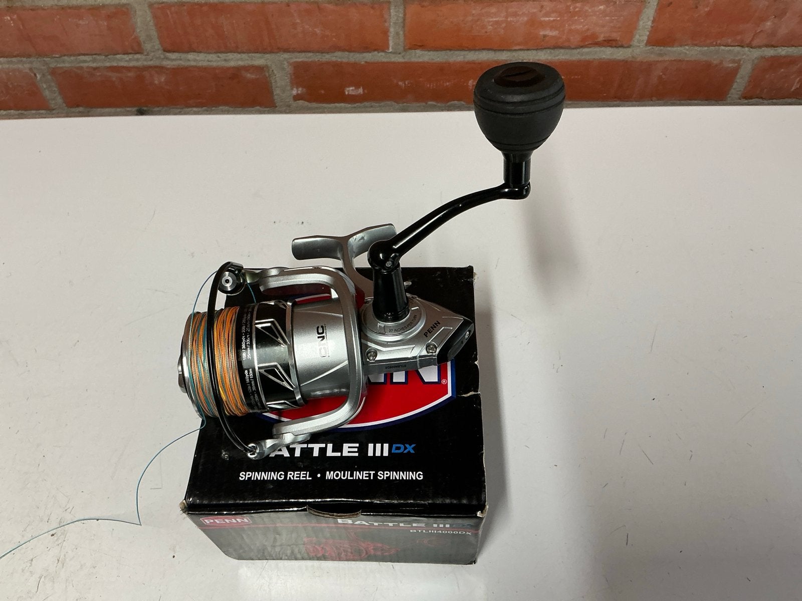Penn Battle III DX 4000DX Spinning Reel, Ophalen of Verzenden, Zo goed als nieuw, Molen