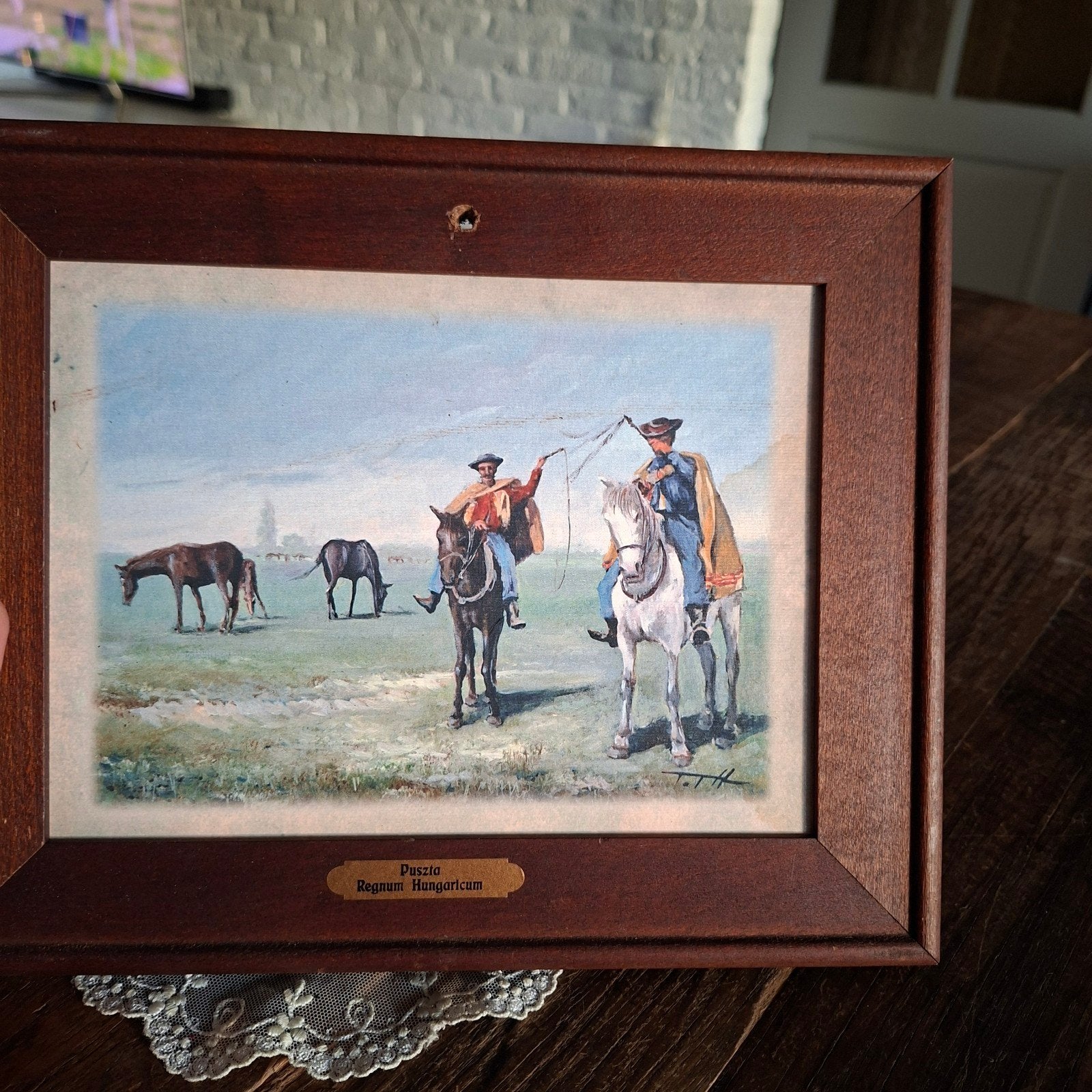 Foto 10 van Hongaarse Vlakte afbeelding  van Soldaten 25x21 cm groot
