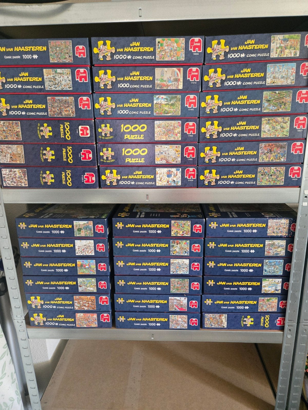 Jan van haasteren puzzels, Ophalen, 500 t/m 1500 stukjes, Zo goed als nieuw