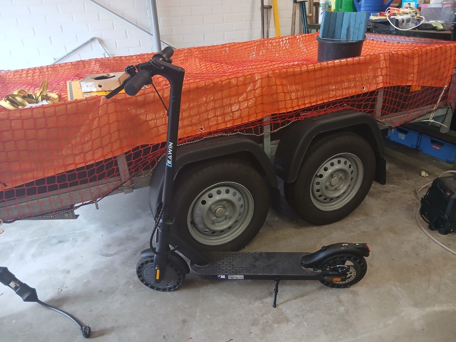 Leawin Vankel e5pro elektrische step (Zonder Lader!!), Ophalen, Gebruikt, Elektrische step (E-scooter), LEAWIN