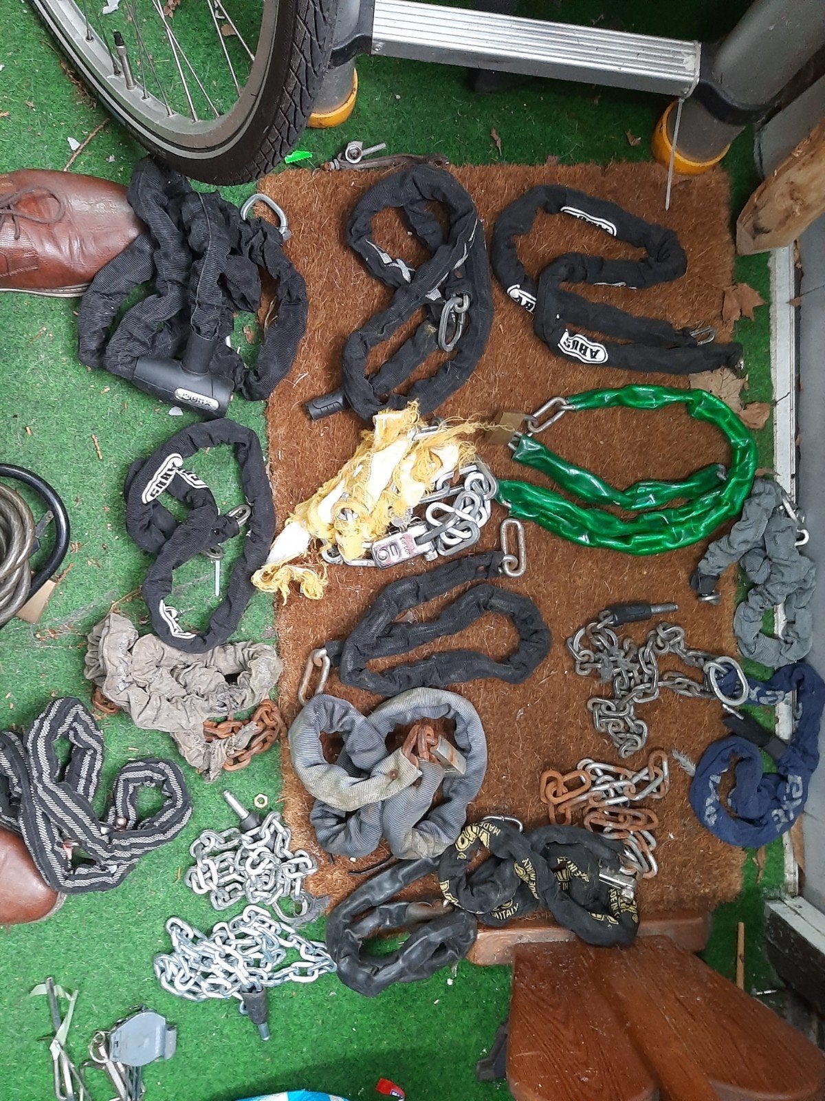 sloten te koop, Fietsen en Brommers, Fietsaccessoires | Fietssloten, Ophalen of Verzenden, Gebruikt