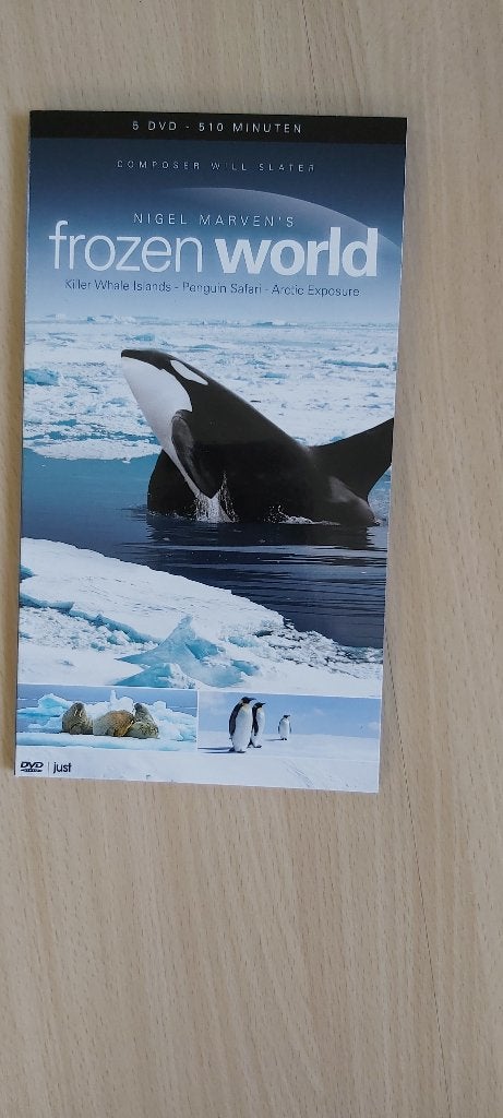 Frozen World 5 DVD set Fantastische Natuur Serie, Alle leeftijden, Ophalen of Verzenden, Zo goed als nieuw, Natuur
