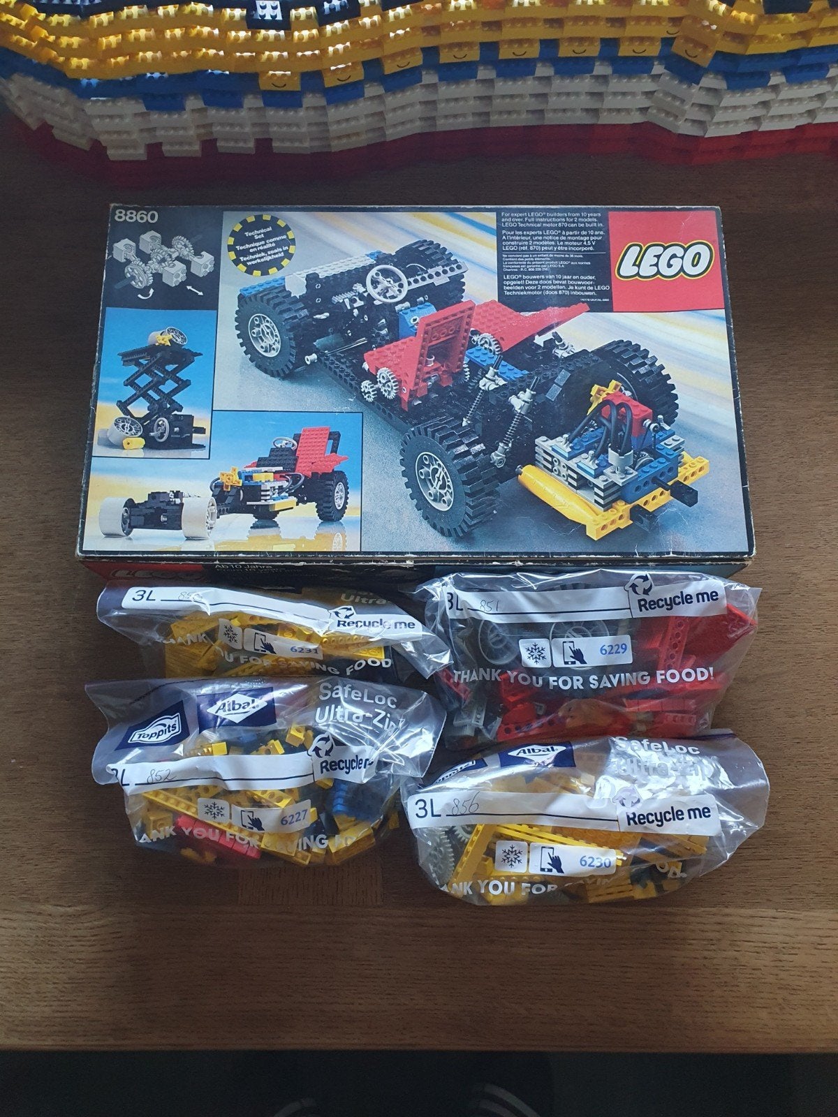 5 prachtige lego technic sets uit 1977-1980, Lego, Ophalen of Verzenden, Zo goed als nieuw, Complete set