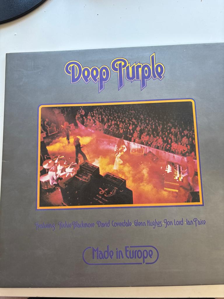 Deep Purple - Made in Europe LP (1976) - Live Album, Gebruikt, Originele persing, Ophalen of Verzenden, 1970 - 1979