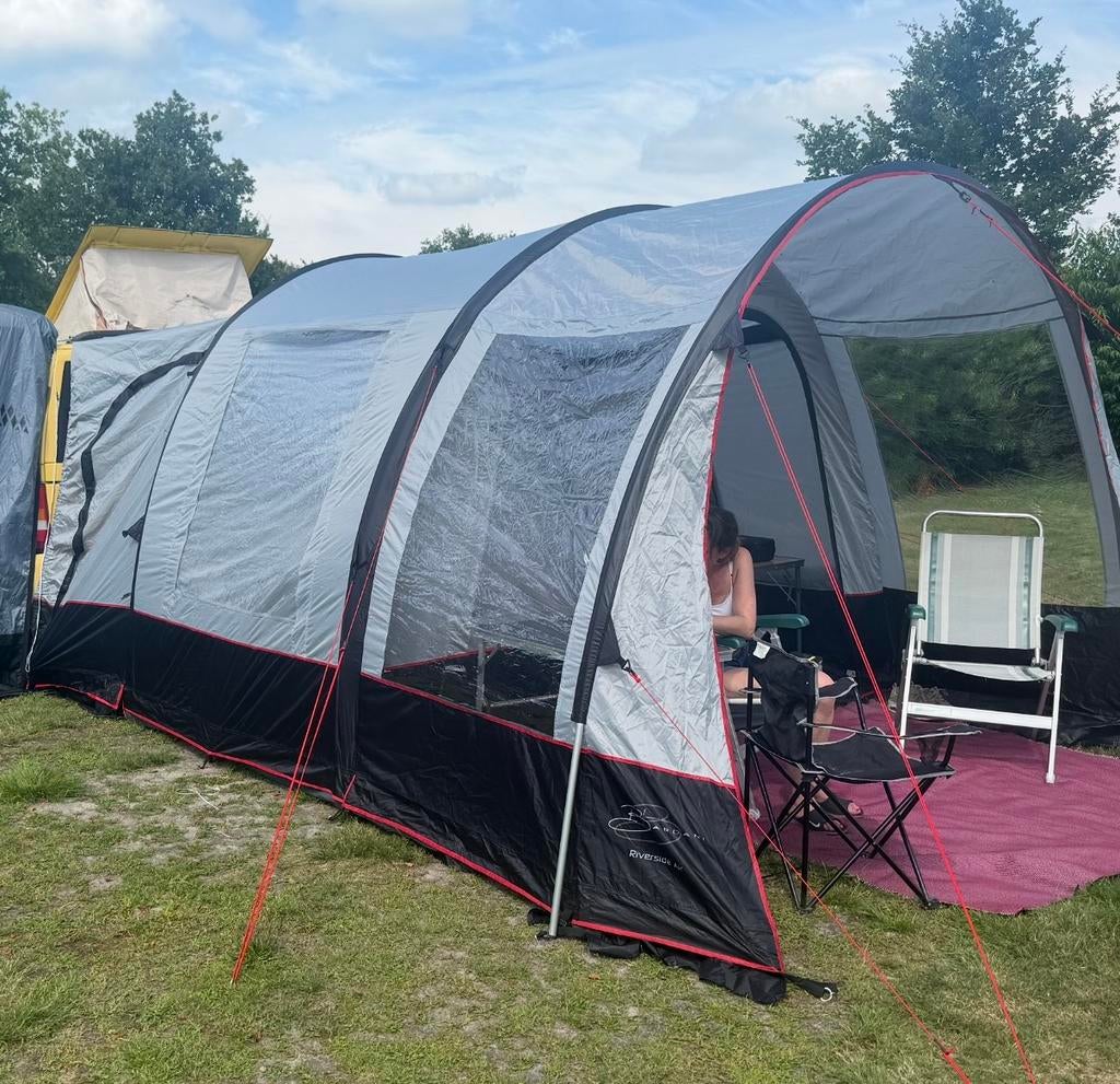 Z.g.a.n Bardani  riverside air opblaasbare bustent, Caravans en Kamperen, Ophalen, Zo goed als nieuw, Tot en met 4