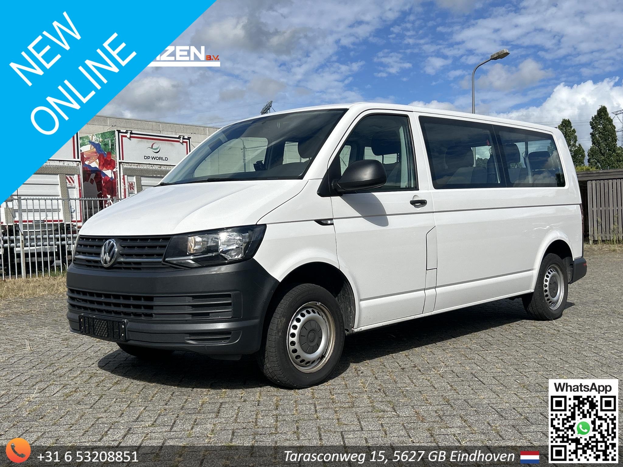 Volkswagen Transporter Kombi 2.0 TDI L2H1 | € 9.450,- NETT, Auto's, Volkswagen, Voorwielaandrijving, Stof, Gebruikt, 1794 kg