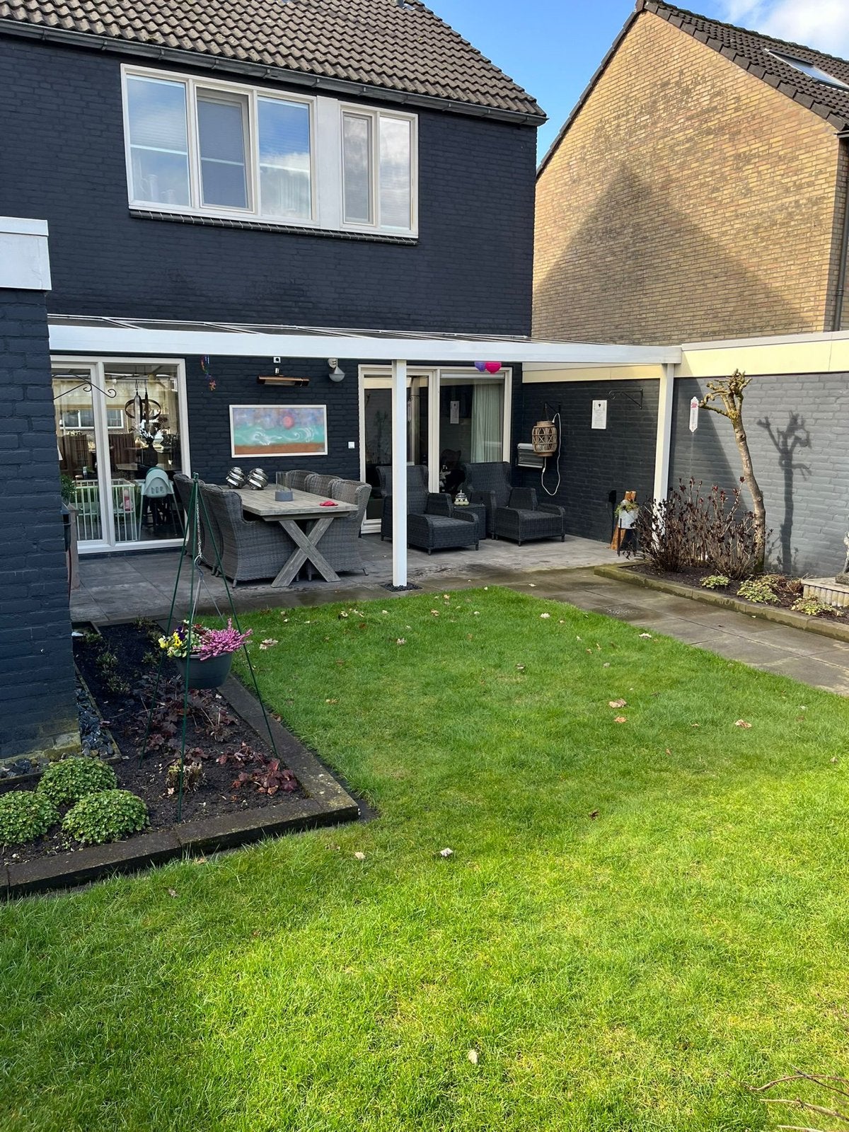 Mooie aluminium veranda, Tuin en Terras, Overkappingen, Ophalen, Gebruikt, Veranda