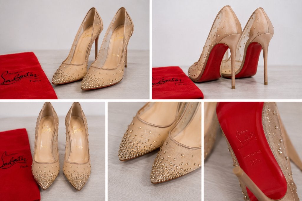 Christian Louboutin pumps – maat 38,5, Pumps, Beige, Nieuw, Ophalen of Verzenden