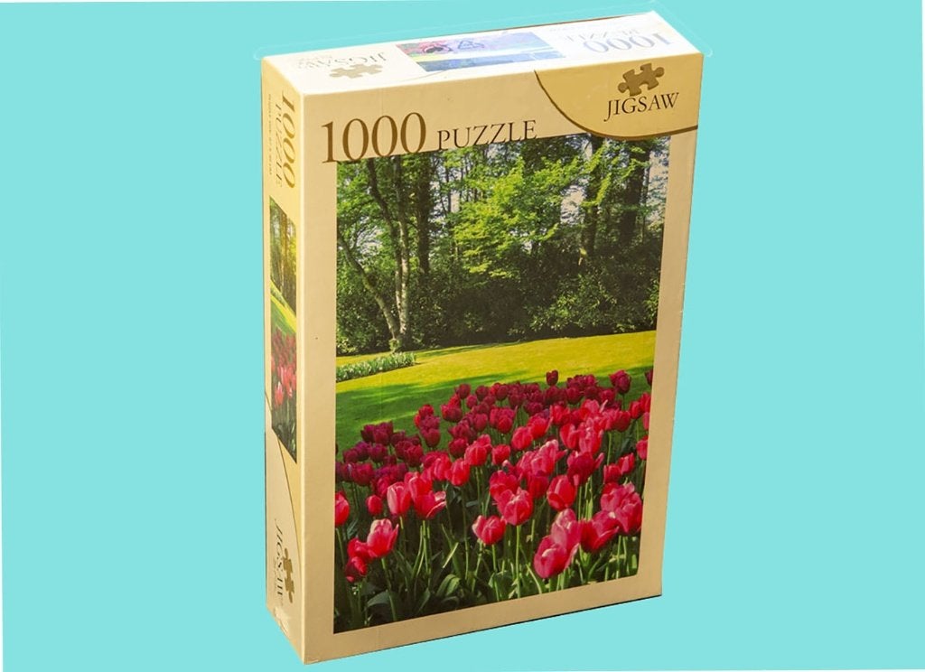Tulpen puzzels -1000 stuks, Ophalen of Verzenden, 500 t/m 1500 stukjes, Zo goed als nieuw