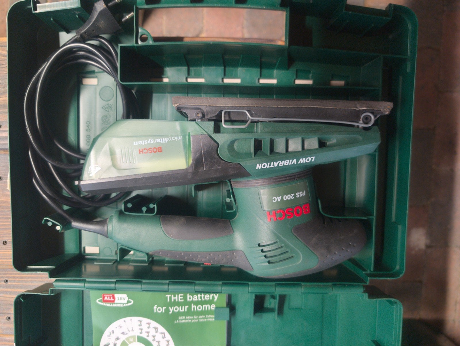 bosch vlakschuurmachine, Ophalen, Minder dan 600 watt, Vlakschuurmachine