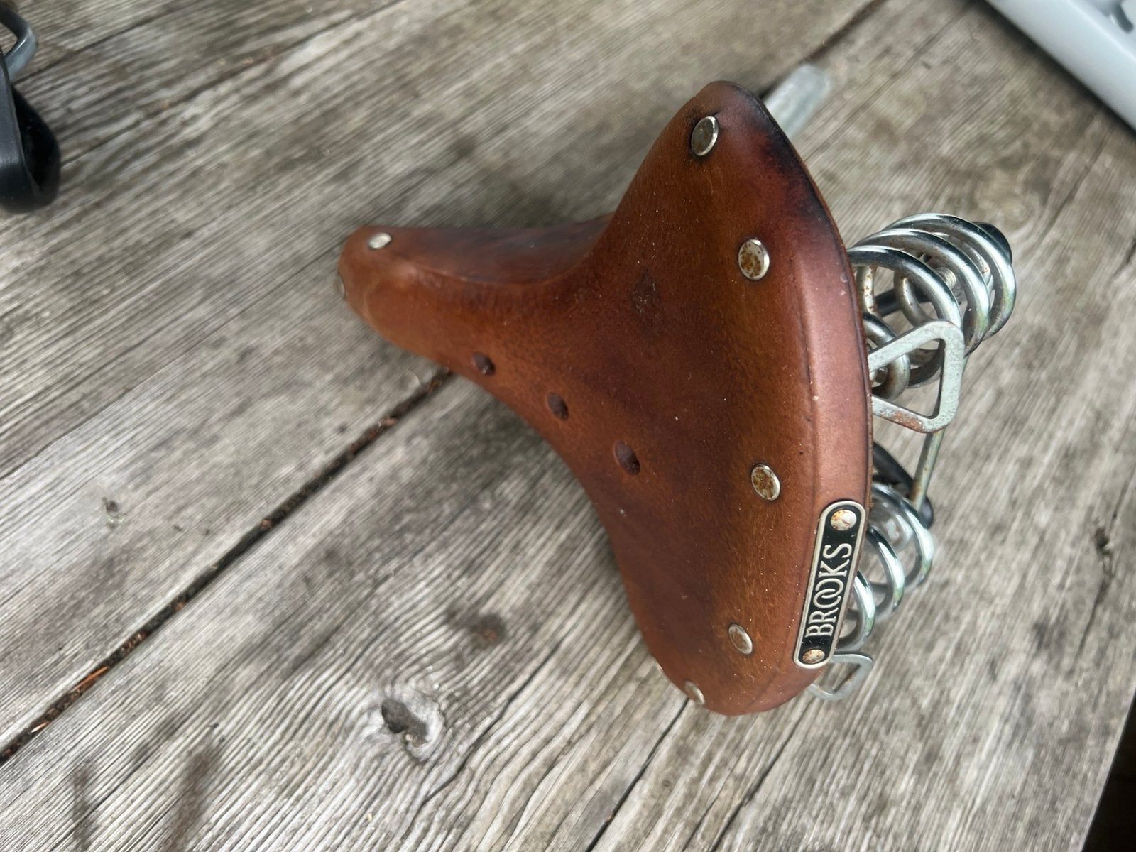 Brooks fietszadel type B67S, Ophalen of Verzenden, Zo goed als nieuw, Zadel