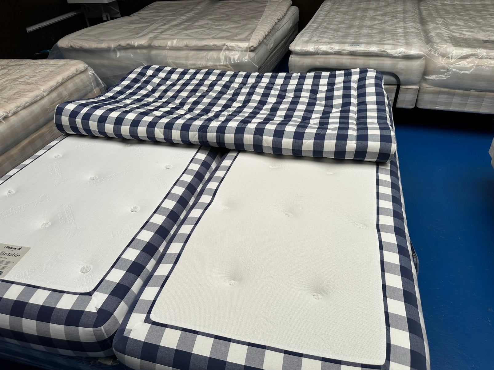Hästens Boxspring190x210 cm – Exclusief, met Grote Korting, Tuin en Terras, Tuinmeubel-accessoires, Ophalen of Verzenden, Zo goed als nieuw