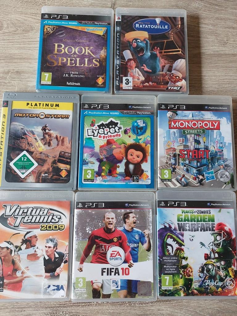 PS3 games - Diverse collectie, allen samen voor 20, Ophalen of Verzenden, Zo goed als nieuw, Sport, 3 spelers of meer