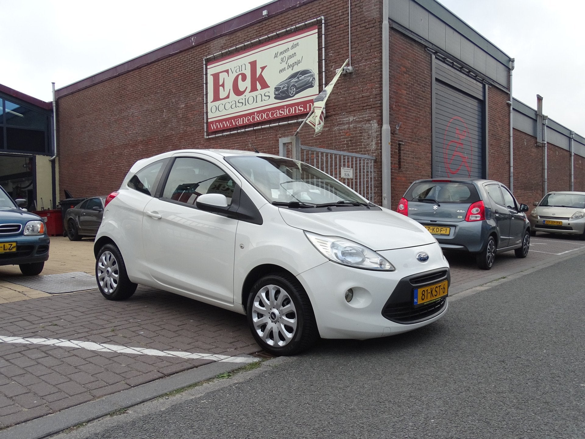 Ford Ka 1.2 Titanium (bj 2010), Auto's, Voorwielaandrijving, Stof, Gebruikt, 1242 cc