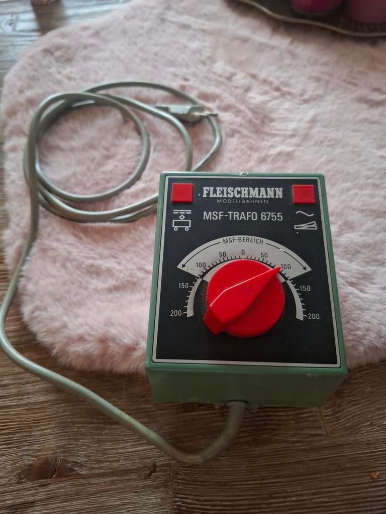 Fleischmann msf-trafo 6755, Transformator of Voeding, Gebruikt, Gelijkstroom, Fleischmann