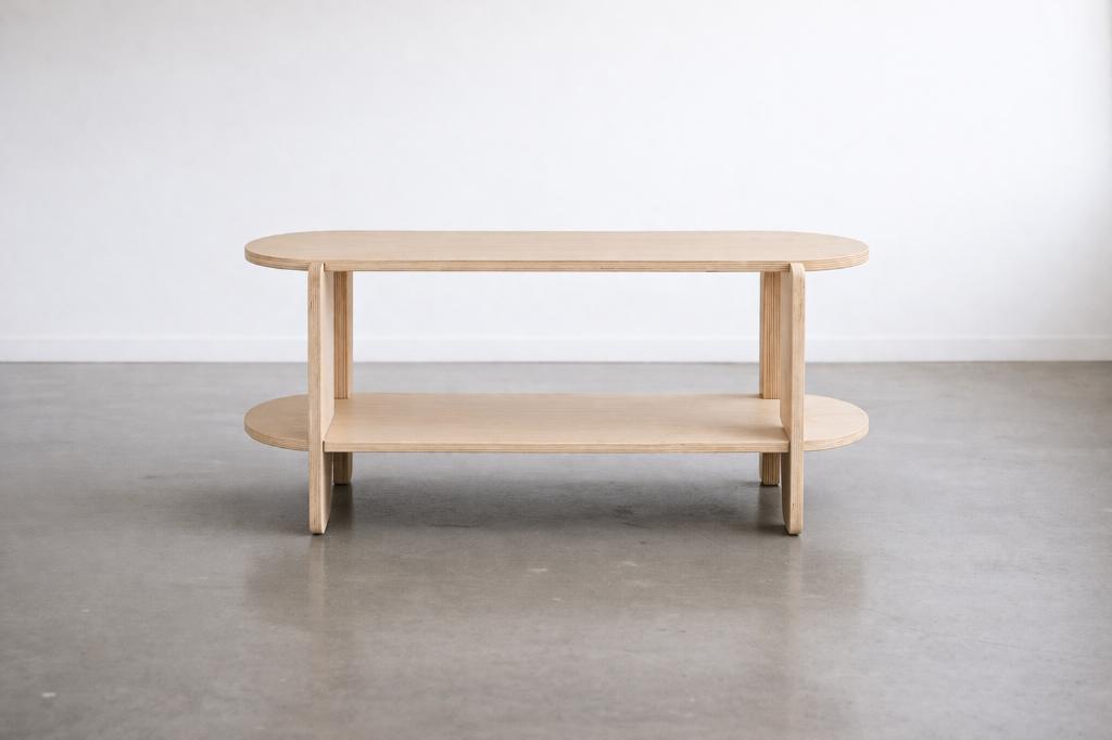 Grote partij multiplex bankjes/opslag, Blank.furniture, 75 cm of meer, Prinses marijkestraat 2a, Rechthoekig