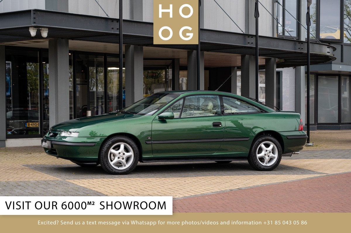 Opel Calibra 2.0i 16V (bj 1996), Auto's, Lederen bekleding, 136 pk, 4 stoelen, Leder
